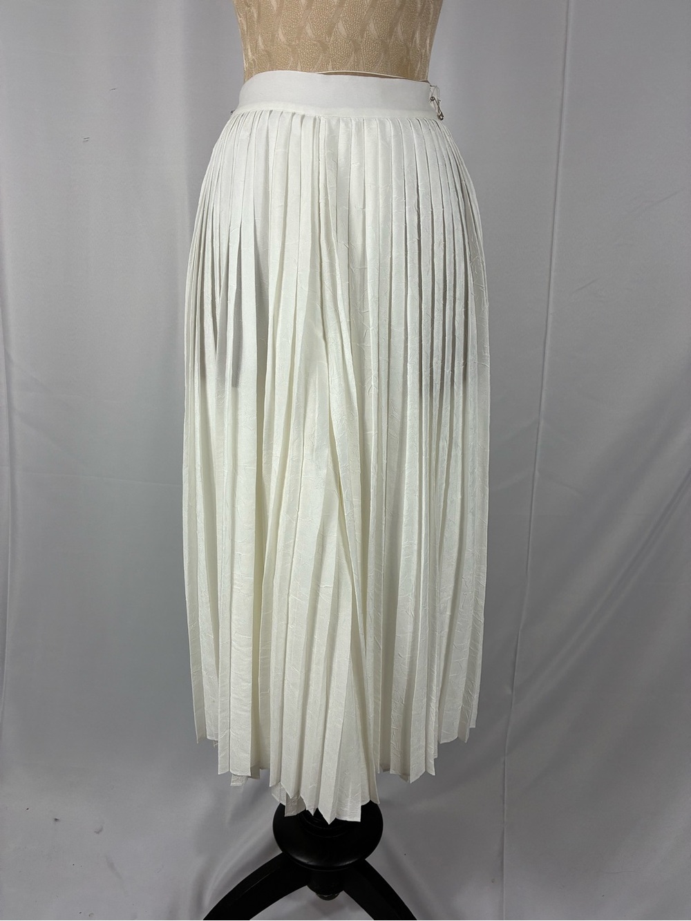 Vince Ivory Pleated Midi Skirt Pants Coulottes